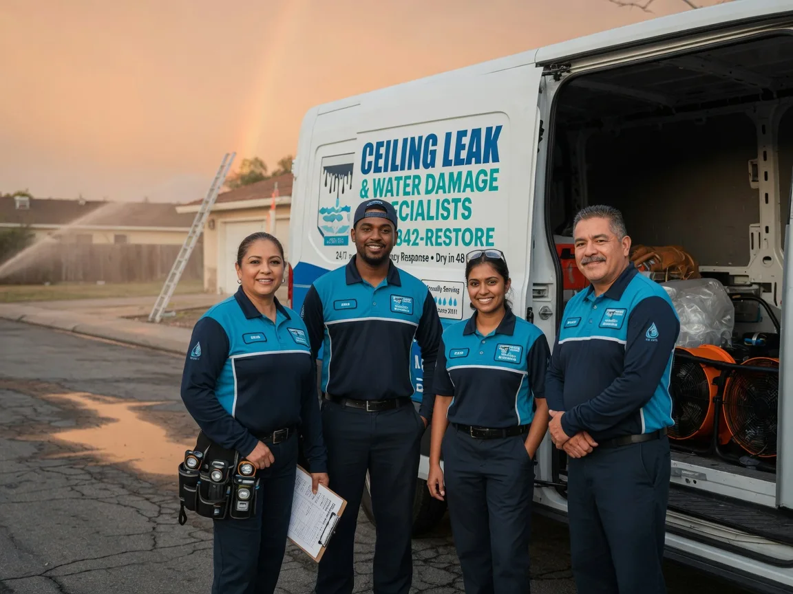 Ceiling Leak Cleanup company in Blissfield, OH
