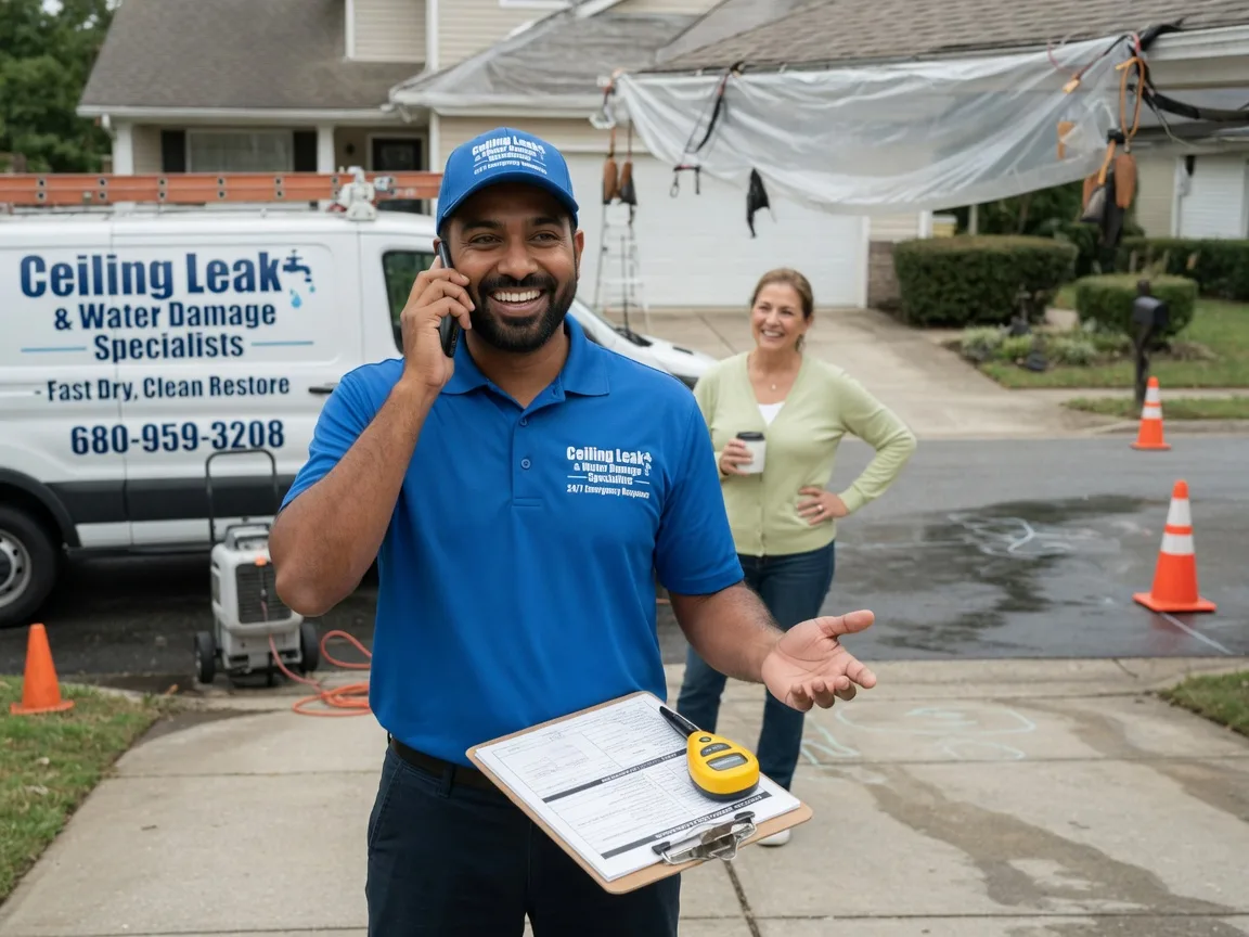 Ceiling Leak Cleanup Blissfield, OH FAQs